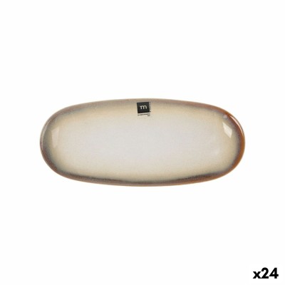 Serving Platter La Mediterránea Fustam Oval 29,5 x 12,7 x 2,4 cm (24 Units)
