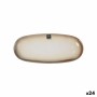 Serving Platter La Mediterránea Fustam Oval 29,5 x 12,7 x 2,4 cm (24 Units)