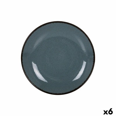 Plat à Gratin Santa Clara Bleu Ronde Ø 30 cm (6 Unités)