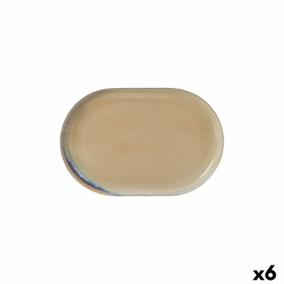 Serving Platter La Mediterránea Cies Oval 25 x 15 x 2,2 cm (6 Units)