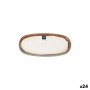 Serving Platter La Mediterránea Fustam Oval 25,8 x 12 x 2,2 cm (24 Units)