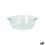 Serving Platter Quttin Glass 1 L 20 cm (8 Units)