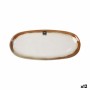 Serving Platter La Mediterránea Fustam Oval 33,8 x 15,2 x 2,6 cm (12 Units)