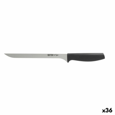 Ham knife Quttin Laos 22 cm Black Silver (36 Units)