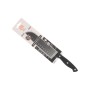 Kitchen Knife MasterChef Black Silver 18 cm (18 Units)