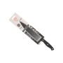 Couteau de cuisine MasterChef Chef Noir Argenté 20 cm (18 Unités)