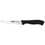 Couteau de cuisine Quttin Kasual Noir Argenté 22 x 2 x 1,5 cm Polyvalents (48 Unités)