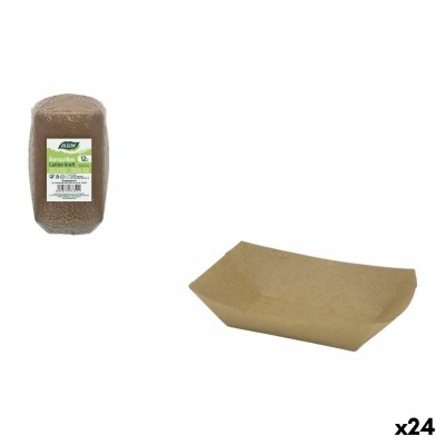 Plate set Algon 16 x 12 x 4 cm 12 Pieces (24 Units)