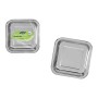 Plate set Algon Silver 23 cm 10 Pieces (18 Units)