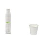 Set of glasses Algon White 80 ml 50 Pieces (18 Units)