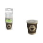 Set of glasses Algon Brown 200 ml 10 Pieces (18 Units)