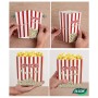 Container to serve the popcorn Inde Popcorn (4 Pieces) (24 Units)
