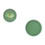 Plate set Algon Green 20 cm 10 Pieces (24 Units)