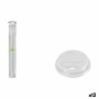 Set of lids for glasses Algon 250 ml 100 Pieces (12 Units)