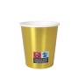 Set of glasses Algon Golden 200 ml 10 Pieces (18 Units)