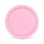Plate set Algon Pink 20 cm 10 Pieces (24 Units)