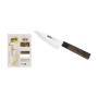 Couteau de cuisine Quttin DEBA Takamura Marron Argenté 11 cm (12 Unités)