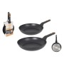 Set of Frying Pans MasterChef 2,5 mm (4 Units)