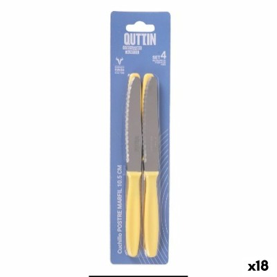 Cuillère de table Quttin YVORY 10,5 cm 4 Pièces (18 Unités)