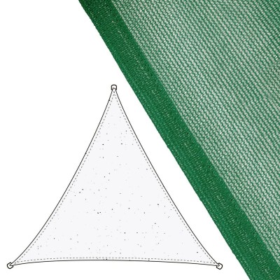 Voile d'ombrage Vela sombreo Vert 500 x 500 x 0,5 cm Auvent