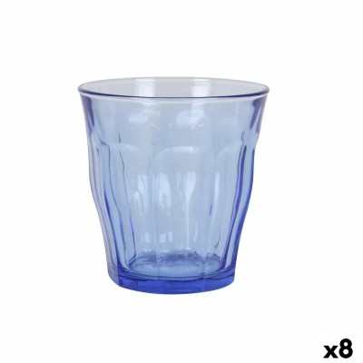 Set of glasses Duralex Picardie Navy Blue 6 Pieces 310 ml (8 Units)