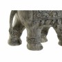 Decorative Figure DKD Home Decor Beige Multicolour Elephant Colonial 52 x 23 x 33 cm