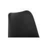 Chair DKD Home Decor Black 48 x 55 x 83 cm