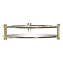 Plateau apéritif DKD Home Decor 21,5 x 21,5 x 5,5 cm Miroir Doré Métal Glam