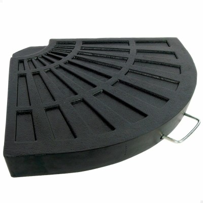 Base for beach umbrella Aktive Black 12 kg Aluminium Polyresin 47 x 64 x 4 cm