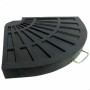 Base for beach umbrella Aktive Black 12 kg Aluminium Polyresin 47 x 64 x 4 cm