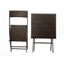 Table set with 2 chairs Aktive Squared 60 x 72 cm
