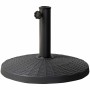 Base pour parapluie Aktive 10 kg Noir Acier Polyrésine 44,5 x 33 cm