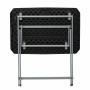 Table Piable Lifetime Noir Acier Plastique 75 x 50,5 x 66 cm