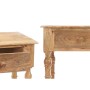 Meuble d'Entrée avec 2 Tiroirs Gift Decor 41 Marron 98 x 77 x 42 cm Rayures