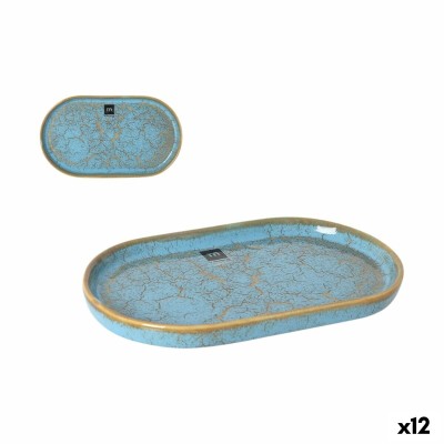 Serving Platter La Mediterránea Scratch blue (12 Units)
