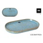 Serving Platter La Mediterránea Scratch blue (8 Units)