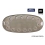Serving Platter La Mediterránea Almudena Grey Oval 33 x 14,8 x 2,7 cm (12 Units)