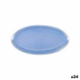 Serving Platter La Mediterránea Calobra Blue 26,5 x 14 cm (24 Units)
