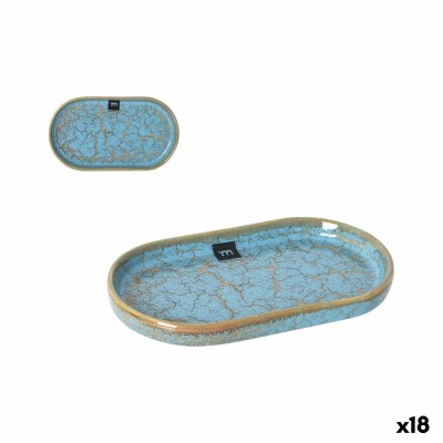 Serving Platter La Mediterránea Scratch  blue (18 Units)