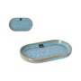 Serving Platter La Mediterránea Scratch  blue (18 Units)