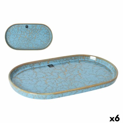 Serving Platter La Mediterránea Scratch blue (6 Units)