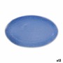 Serving Platter La Mediterránea Calobra Blue 34,1 x 20,7 cm (12 Units)