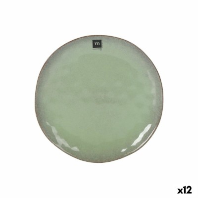 Assiette plate La Mediterránea Macarella green Ø 26,5 cm (12 Unités)