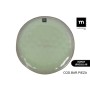 Flat Plate La Mediterránea Macarella green Ø 26,5 cm (12 Units)
