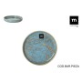 Serving Platter La Mediterránea Scratch blue 13,7 x 2 cm (24 Units)