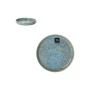 Serving Platter La Mediterránea Scratch blue 13,7 x 2 cm (24 Units)