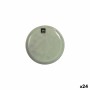 Flat Plate La Mediterránea Macarella green Ø 16 cm (24 Units)