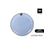 Flat Plate La Mediterránea Macarella blue Ø 20,5 cm (24 Units)