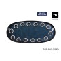 Serving Platter La Mediterránea Almudena Blue Oval 25 x 12 x 2,2 cm (24 Units)