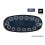 Serving Platter La Mediterránea Almudena Blue Oval 29 x 13,5 x 2,4 cm (24 Units)